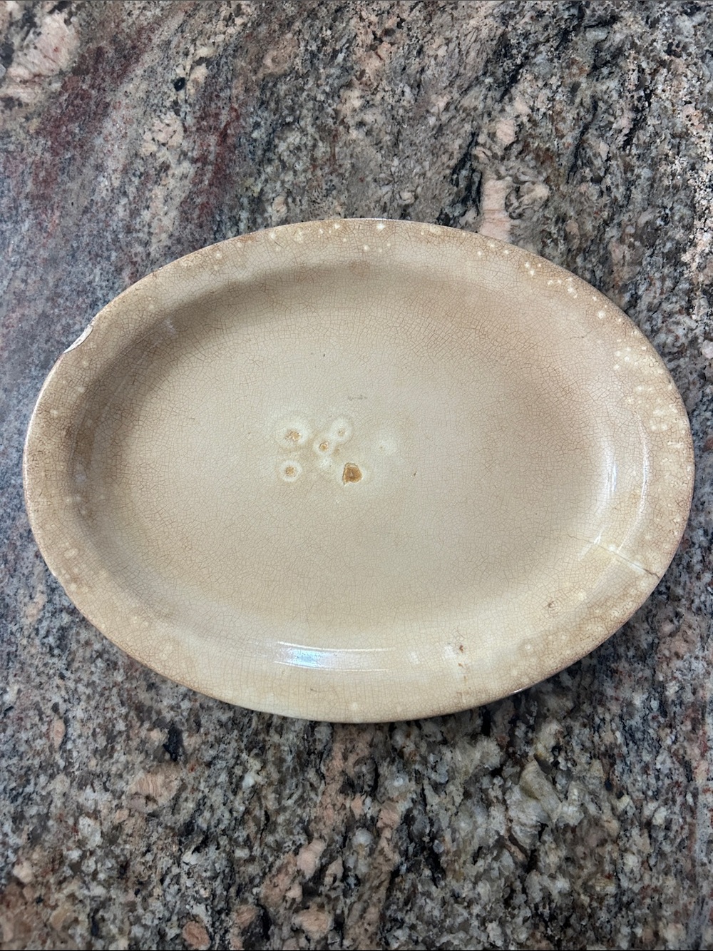 Patina “Toasty” Ironstone Ceramic Oval Serving Platter